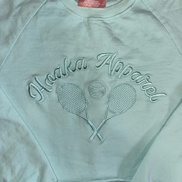 Blue crop top - Picture 3 of 3